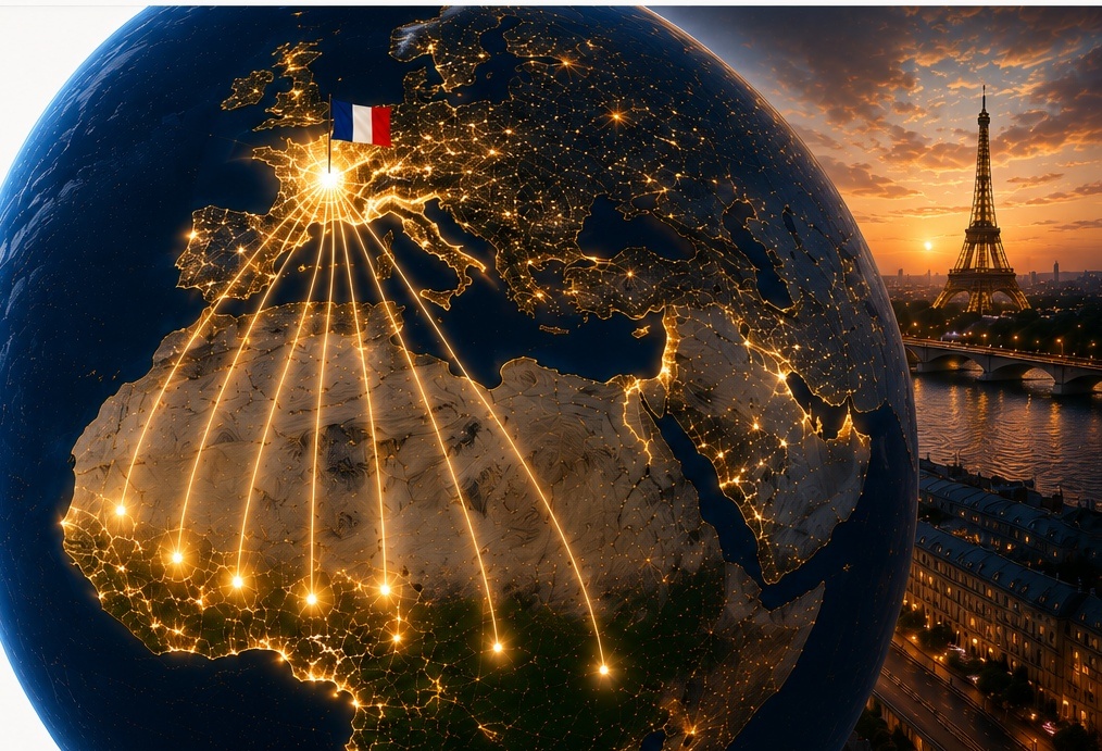 Réseau entre l’Afrique de l’Ouest et la France